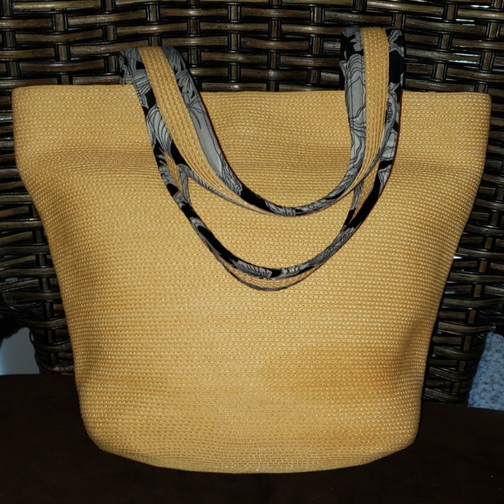 Koos Van den Akker straw Tote
